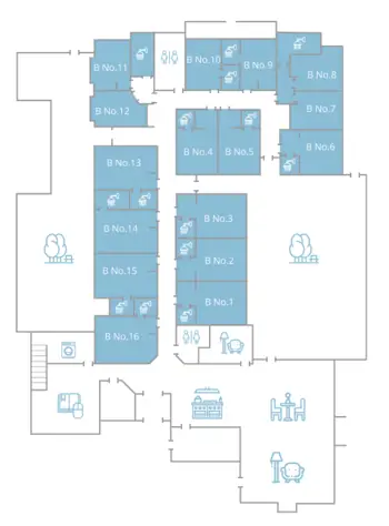 Floorplan of Silver Maple House, Assisted Living, Highlands Ranch, CO 1