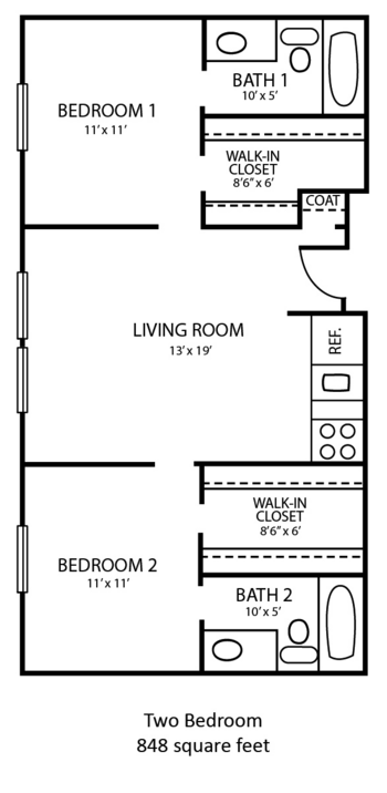 Floorplan of Tesson Heights, Assisted Living, Saint Louis, MO 3