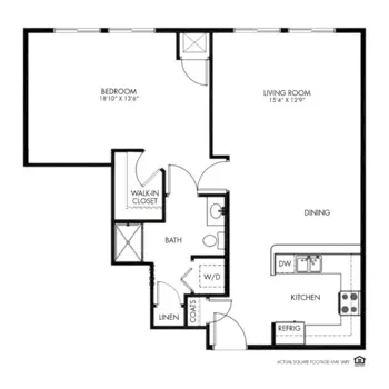 Floorplan of The Fountains, Assisted Living, Memory Care, Bettendorf, IA 19