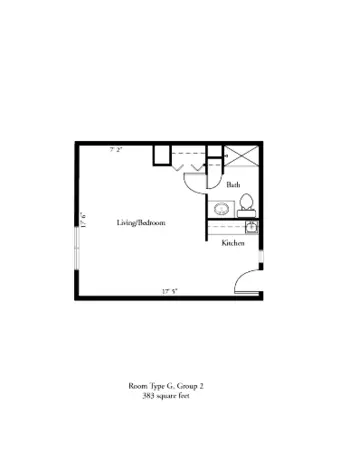 Floorplan of Walker Methodist Care Suites Edina, Assisted Living, Memory Care, Edina, MN 7