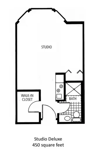 Floorplan of West Shores, Assisted Living, Hot Springs, AR 3
