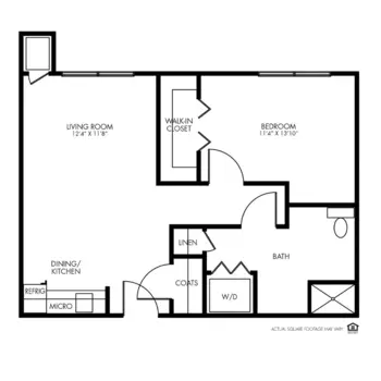 Floorplan of Whispering Creek, Assisted Living, Memory Care, Sioux City, IA 7