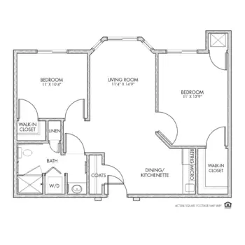 Floorplan of Whispering Creek, Assisted Living, Memory Care, Sioux City, IA 10