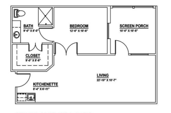 Floorplan of Windsor Gardens of Georgetown, Assisted Living, Georgetown, KY 4