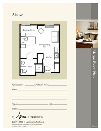 Floorplan of Atria Kennebunk, Assisted Living, Memory Care, Nursing Home, Kennebunk, ME 1