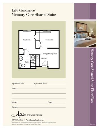 Floorplan of Atria Kennebunk, Assisted Living, Memory Care, Nursing Home, Kennebunk, ME 5