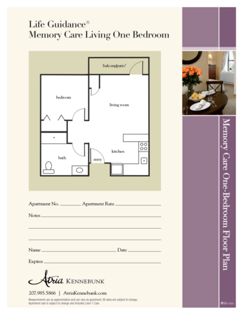 Floorplan of Atria Kennebunk, Assisted Living, Memory Care, Nursing Home, Kennebunk, ME 7