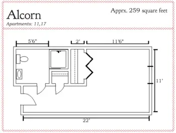 Floorplan of Columbia Cottage - Hartselle, Assisted Living, Hartselle, AL 4