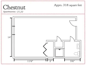 Floorplan of Columbia Cottage - Hartselle, Assisted Living, Hartselle, AL 7