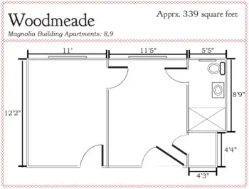 Floorplan of Columbia Cottage - Hartselle, Assisted Living, Hartselle, AL 15
