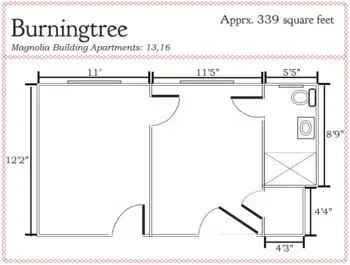 Floorplan of Columbia Cottage - Hartselle, Assisted Living, Hartselle, AL 16