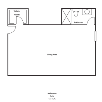 Floorplan of Commonwealth Senior Living at the Ballentine, Assisted Living, Memory Care, Norfolk, VA 1