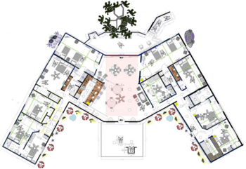 Floorplan of Monastery Oaks, Assisted Living, Orange City, FL 1