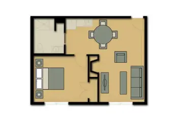 Floorplan of Morningstar of Fort Collins, Assisted Living, Fort Collins, CO 3