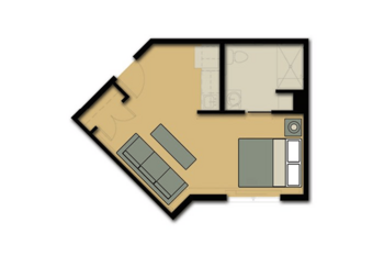 Floorplan of Morningstar of Fort Collins, Assisted Living, Fort Collins, CO 5