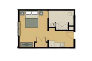 Floorplan of Morningstar of Fort Collins, Assisted Living, Fort Collins, CO 6