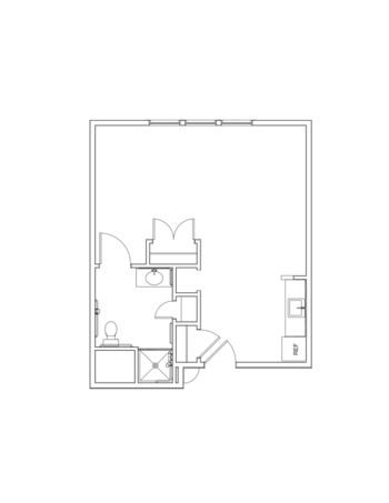 Floorplan of Oak Park Place Burlington, Assisted Living, Burlington, WI 3