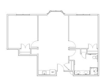 Floorplan of Oak Park Place Burlington, Assisted Living, Burlington, WI 5