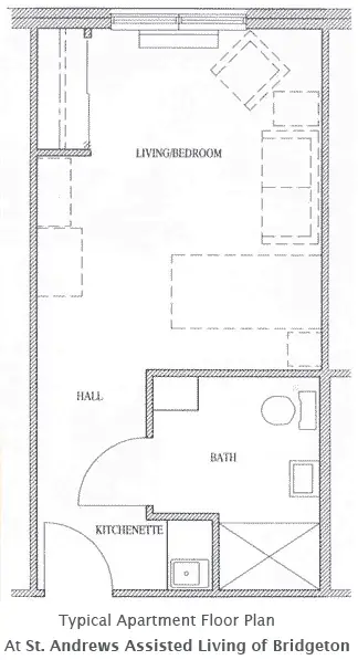 Floorplan of St Andrew's Assisted Living of Bridgeton, Assisted Living, Bridgeton, MO 1