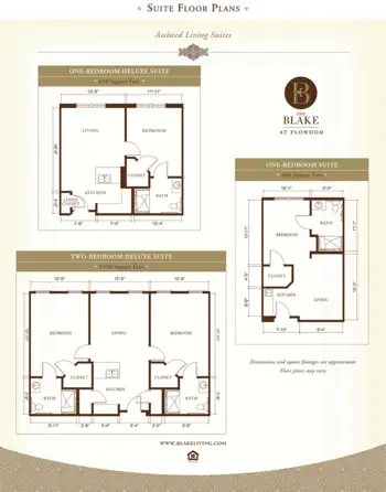 Floorplan of The Blake at Flowood, Assisted Living, Memory Care, Flowood, MS 1