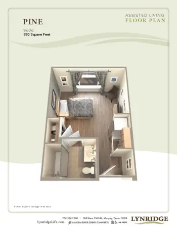 Floorplan of Lynridge Assisted Living, Assisted Living, Murphy, TX 2