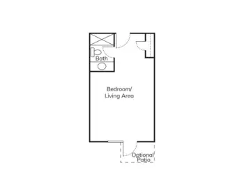 Floorplan of Monarch Place, Assisted Living, Hanceville, AL 6
