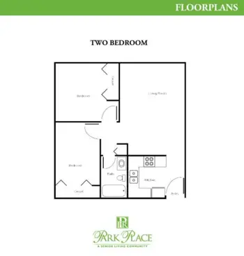 Floorplan of Park Place Retirement, Assisted Living, Hendersonville, TN 2