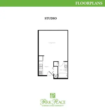 Floorplan of Park Place Retirement, Assisted Living, Hendersonville, TN 3