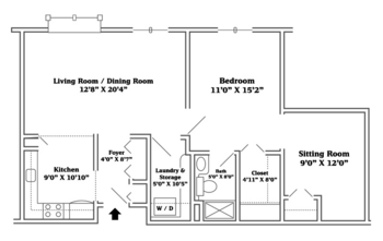 Floorplan of Personal Care at the Park, Assisted Living, Memory Care, Hatboro, PA 4