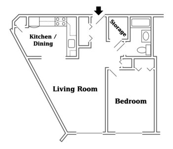 Floorplan of Personal Care at the Park, Assisted Living, Memory Care, Hatboro, PA 7