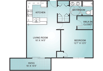 Floorplan of Riviera Senior Living, Assisted Living, Holly Hill, FL 7