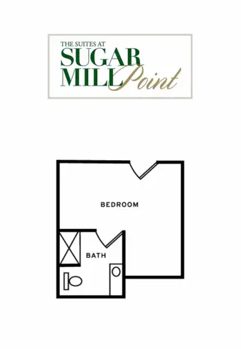 Floorplan of The Suites at Sugar Mill Point, Assisted Living, Houma, LA 1