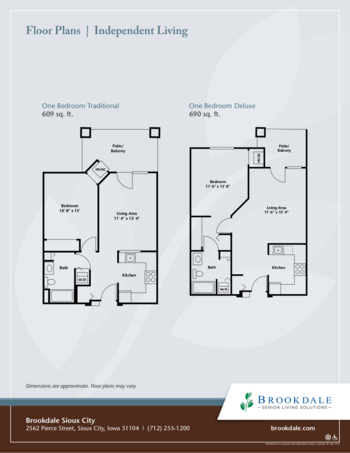 Floorplan of Brookdale Sioux City, Assisted Living, Sioux City, IA 1