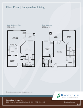 Floorplan of Brookdale Sioux City, Assisted Living, Sioux City, IA 2