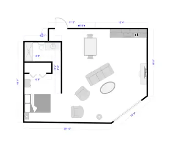 Floorplan of Byron Center Manor, Assisted Living, Byron Center, MI 3
