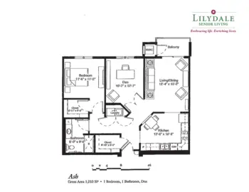 Floorplan of Lilydale Senior Living, Assisted Living, Memory Care, Saint Paul, MN 5