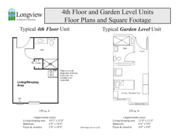 Floorplan of Longview, Assisted Living, Ithaca, NY 1