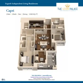 Floorplan of MorseLife Memory Care, Assisted Living, Memory Care, West Palm Beach, FL 1