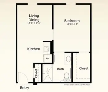 Floorplan of Parkview on Hollybrook, Assisted Living, Longview, TX 2