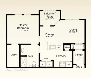 Floorplan of Parkview on Hollybrook, Assisted Living, Longview, TX 6