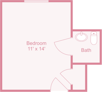 Floorplan of Petersburg Home for Ladies, Assisted Living, Petersburg, VA 2