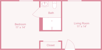 Floorplan of Petersburg Home for Ladies, Assisted Living, Petersburg, VA 10
