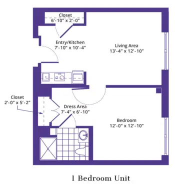 Floorplan of Providence House, Assisted Living, Brighton, MA 1