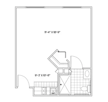 Floorplan of Royal Estates of El Paso, Assisted Living, El Paso, TX 7