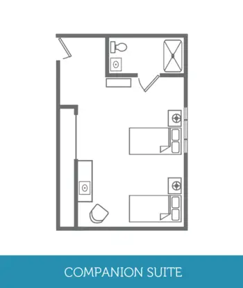 Floorplan of The Palmerton, Assisted Living, Palmerton, PA 1