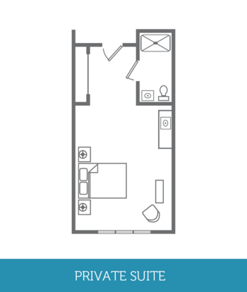 Floorplan of The Palmerton, Assisted Living, Palmerton, PA 2