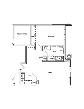 Floorplan of Westside Assisted Living Suites, Assisted Living, Nursing Home, Clarksville, IA 1