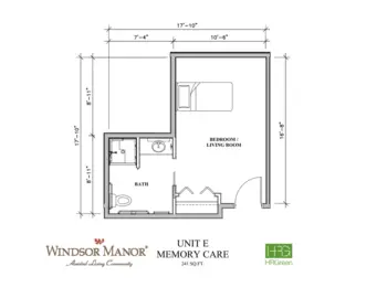 Floorplan of Windsor Manor Algona, Assisted Living, Memory Care, Algona, IA 5