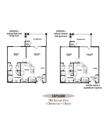 Floorplan of Redstone Village, Assisted Living, Nursing Home, Independent Living, CCRC, Huntsville, AL 9