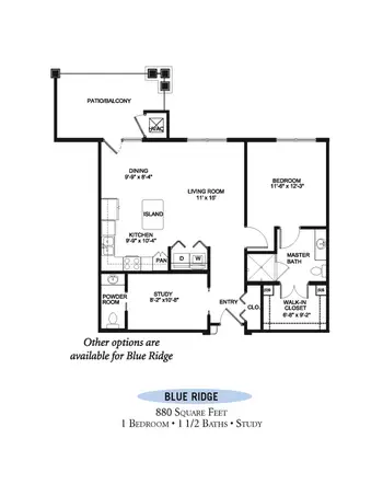 Floorplan of Redstone Village, Assisted Living, Nursing Home, Independent Living, CCRC, Huntsville, AL 12